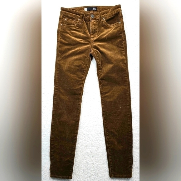 KUT From The Kloth Brown Corduroy Skinny Size 2 - Picture 1 of 10